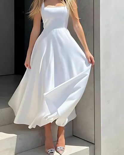 Maxine Collection | Women's Elegant Sleeveless Maxi Dress with Flared Skirt | Perfect for Formal Occasions 2