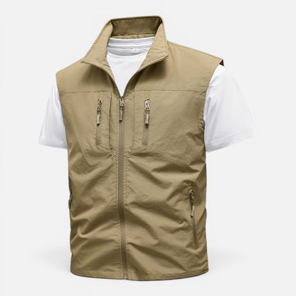 Men's Utility Vest - Lightweight Multi Pocket