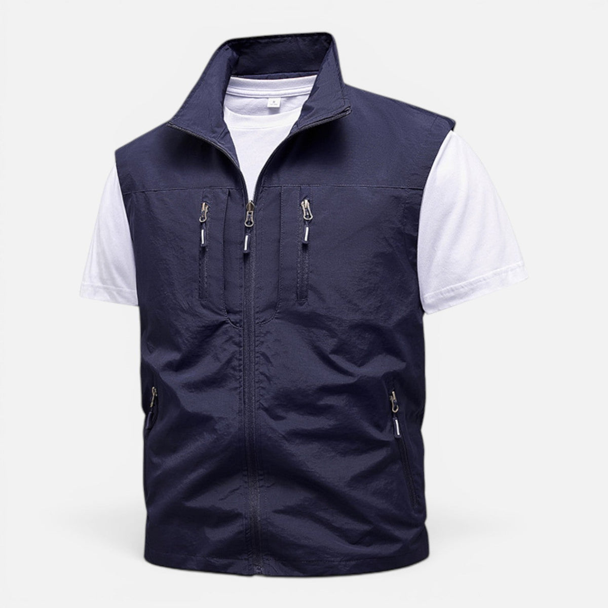 Men's Utility Vest - Lightweight Multi Pocket