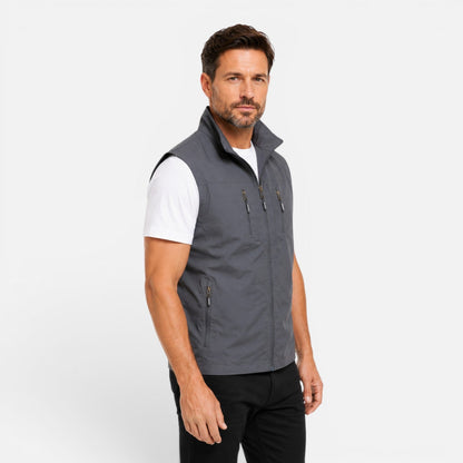 Men's Utility Vest - Lightweight Multi Pocket