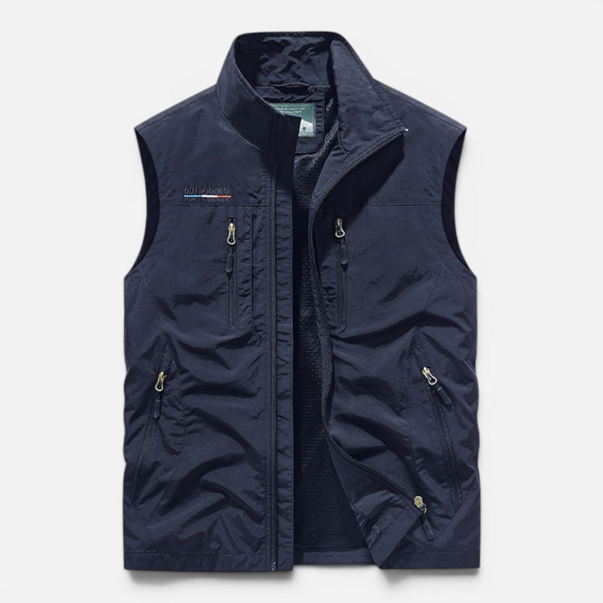 Men's Utility Vest - Lightweight Multi Pocket