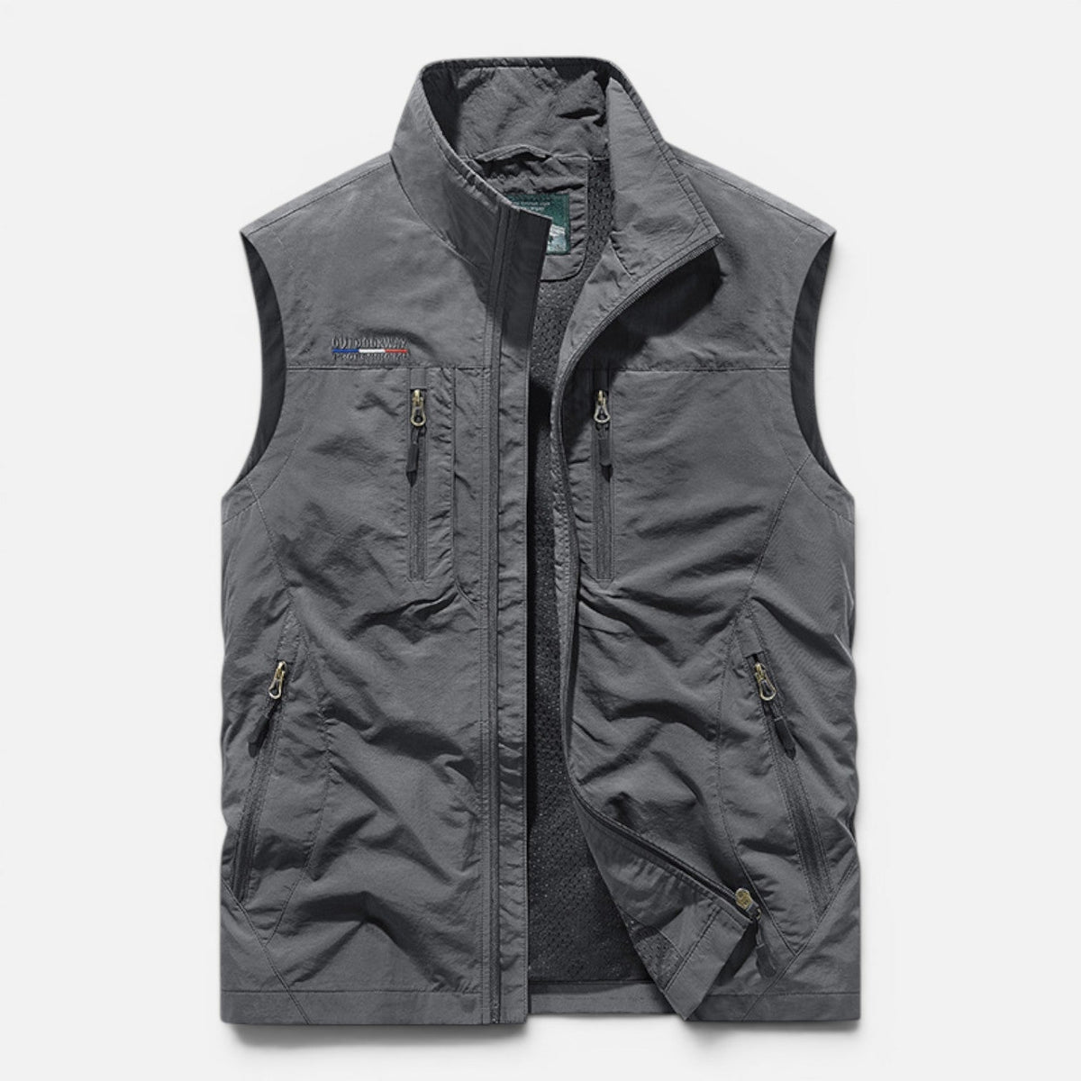 Men's Utility Vest - Lightweight Multi Pocket