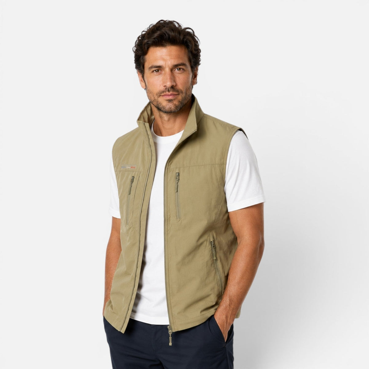 Men's Utility Vest - Lightweight Multi Pocket