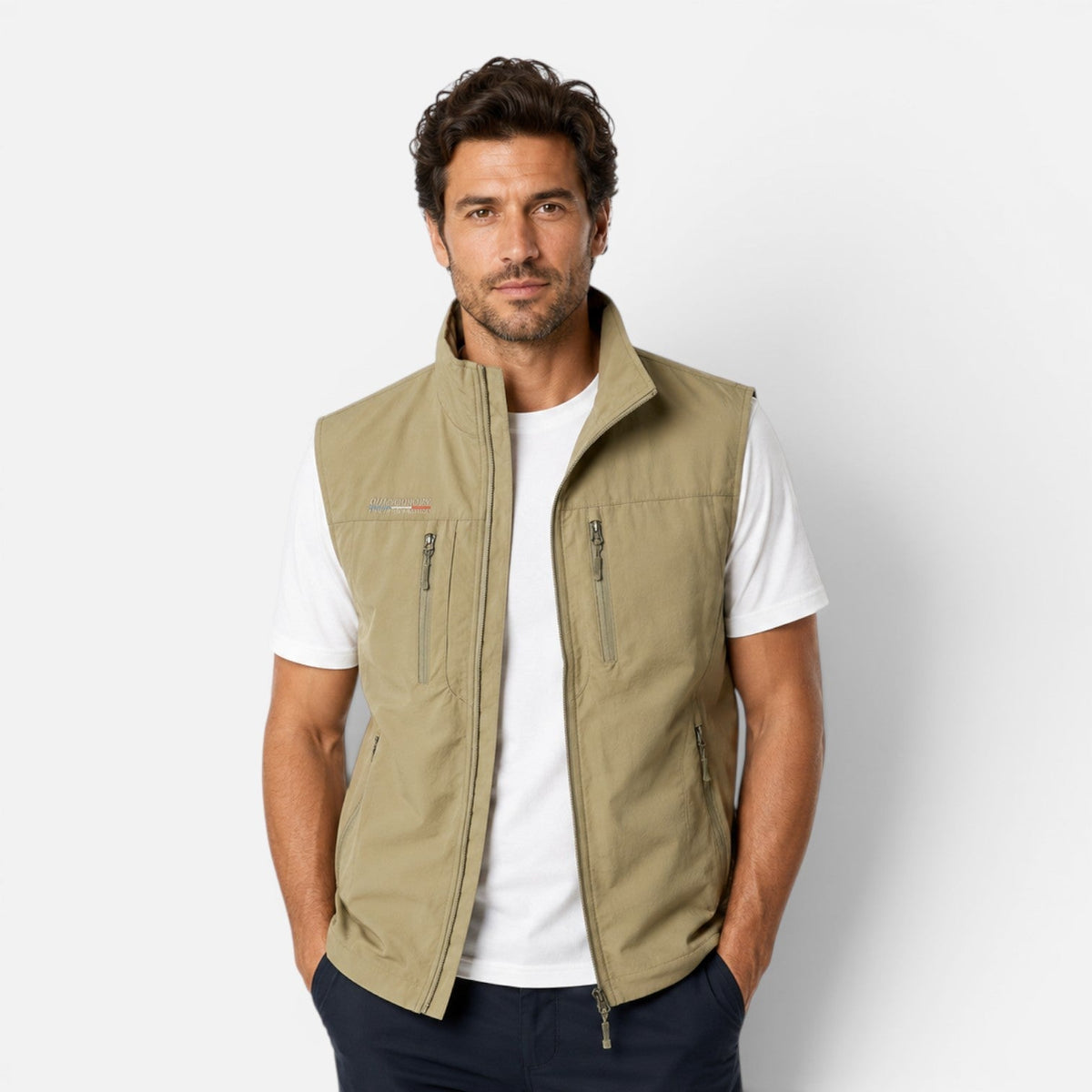 Men's Utility Vest - Lightweight Multi Pocket