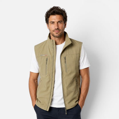 Men's Utility Vest - Lightweight Multi Pocket