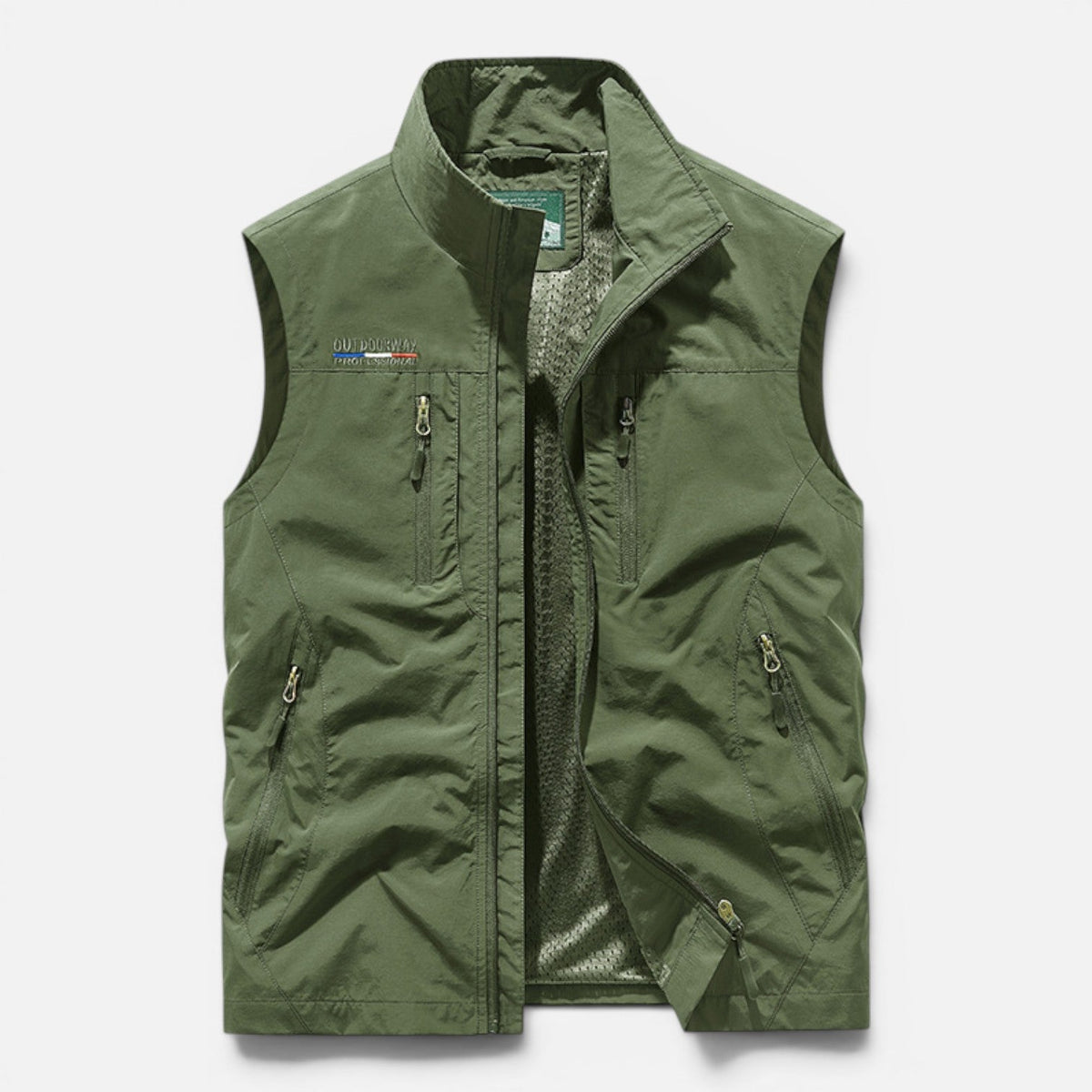 Men's Utility Vest - Lightweight Multi Pocket