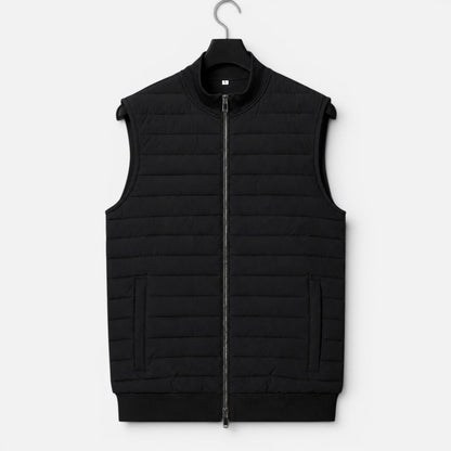 Men's Quilted Puffer Vest - Lightweight Gilet