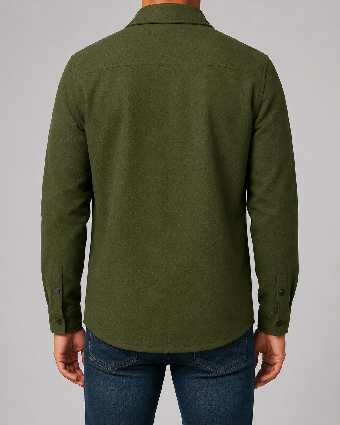 Men's Overshirt Jacket - Casual Utility Fit