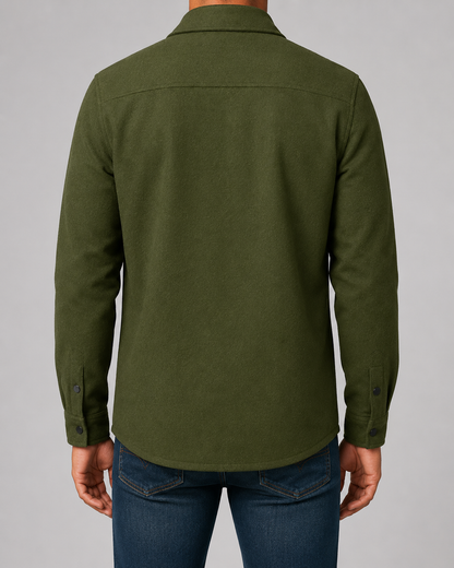 Men's Overshirt Jacket - Casual Utility Fit