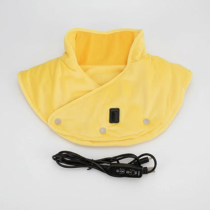 Neck & Shoulder Heating Pad | 3 Heat Levels, Vibration Massage, Carbon Fiber Heat & Auto Shutoff