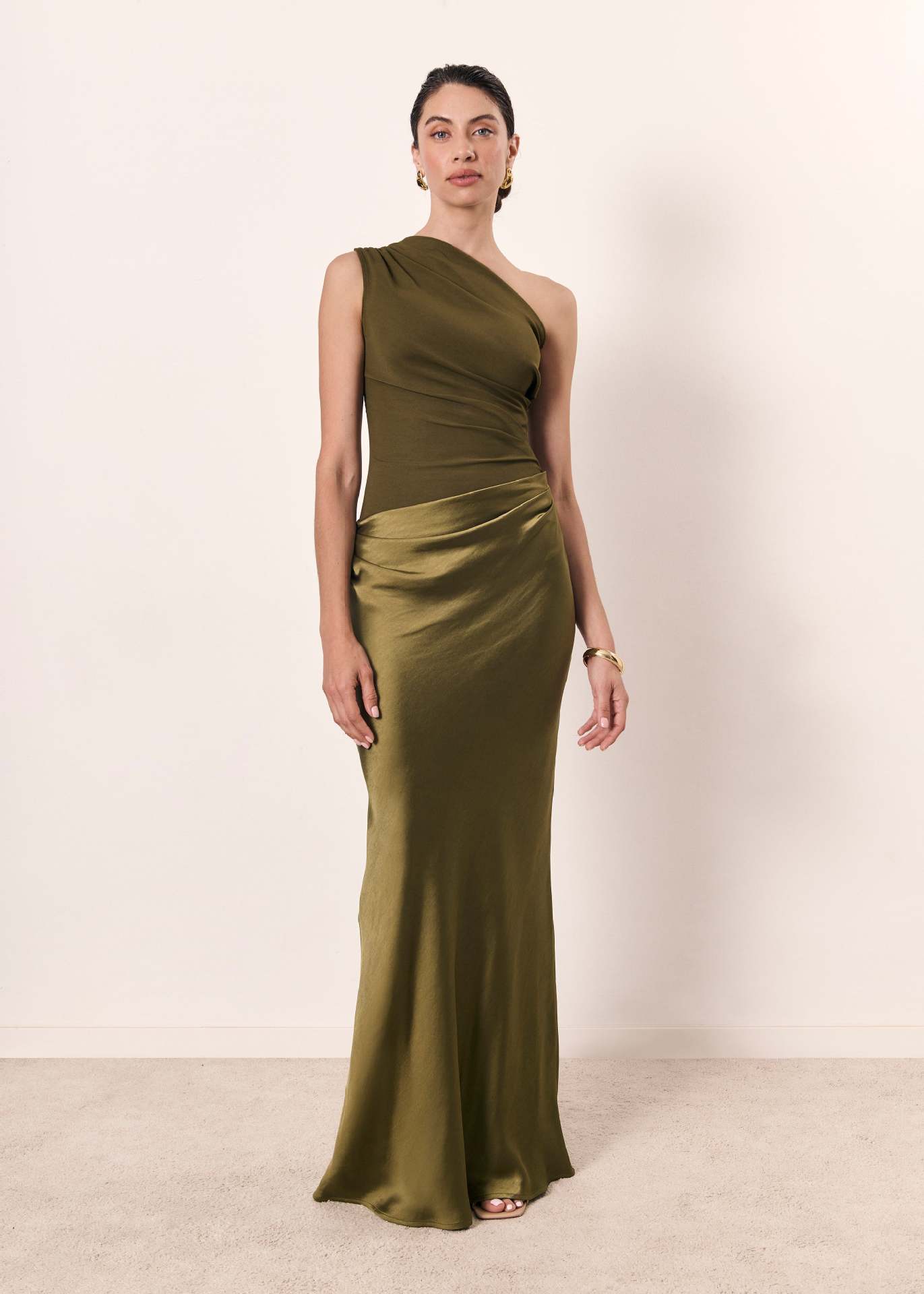 Tavoryn | One-Shoulder Evening Dress Women Formal Style