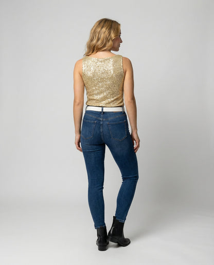 Brevoria | Sparkly Sequin Top for Party and Evening Style