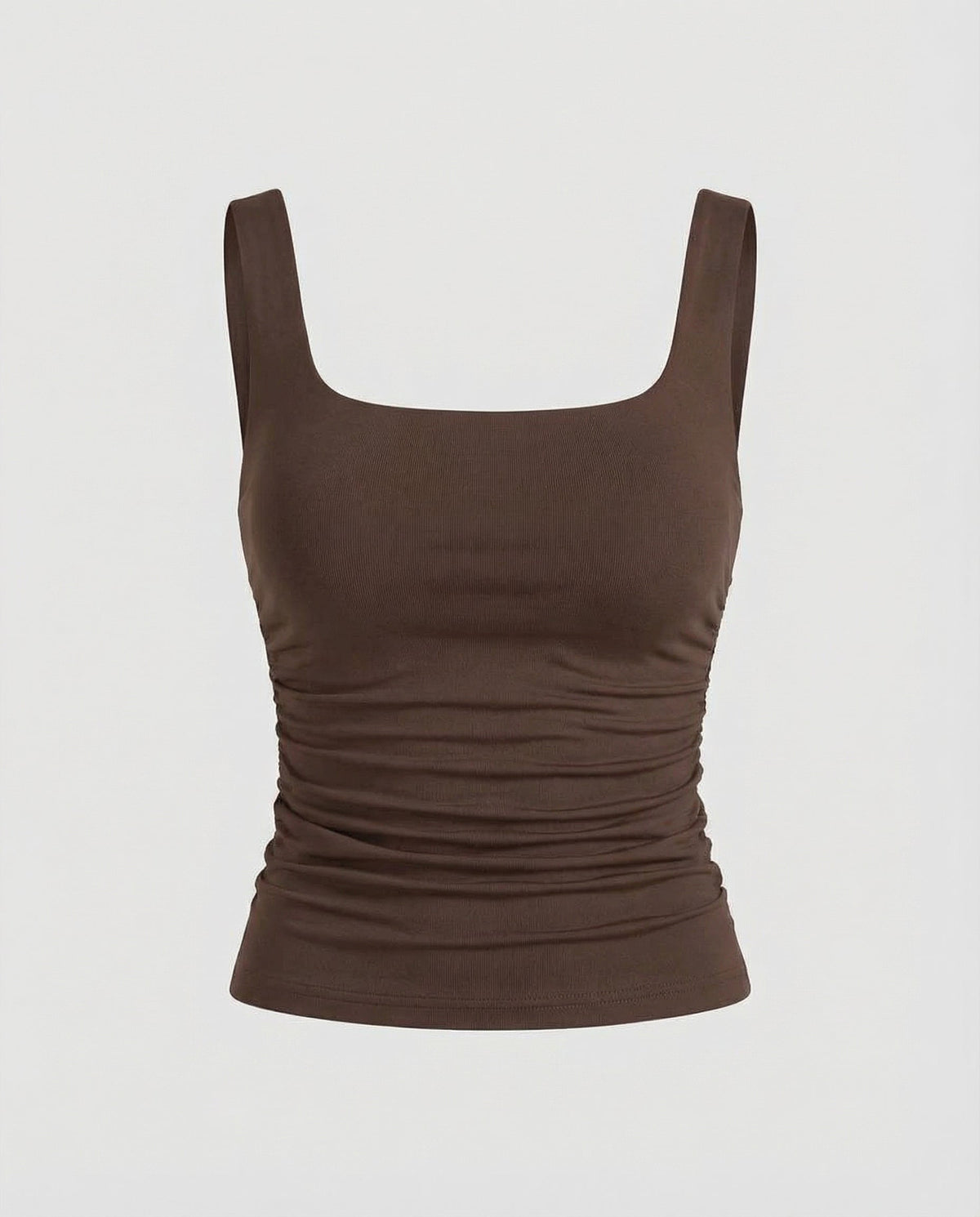 Kaelinna | Square Neck Casual Top Women Summer Style