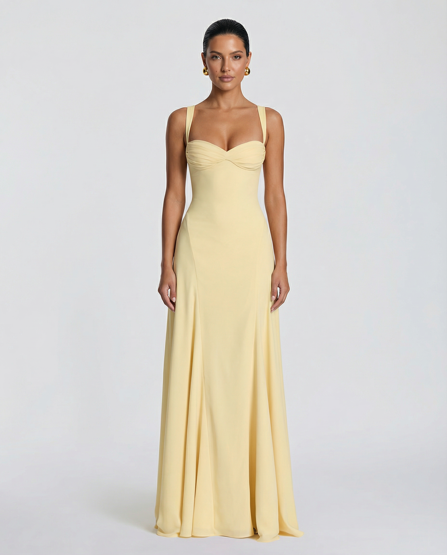 Elvayla | Corset Bodice Maxi Dress