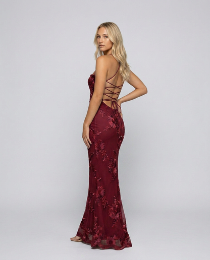 Doryssa | Formal Corset Maxi Dress