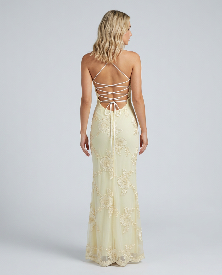Doryssa | Formal Corset Maxi Dress