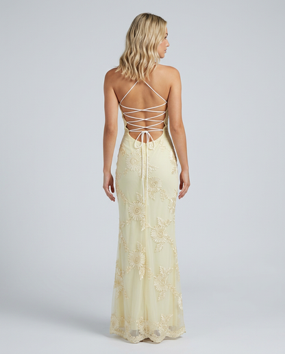 Doryssa | Formal Corset Maxi Dress