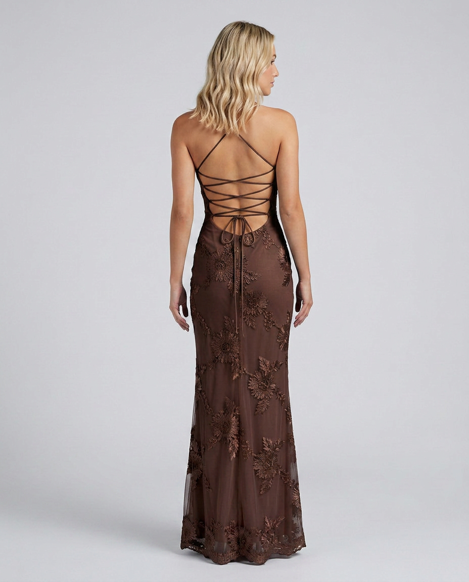 Doryssa | Formal Corset Maxi Dress
