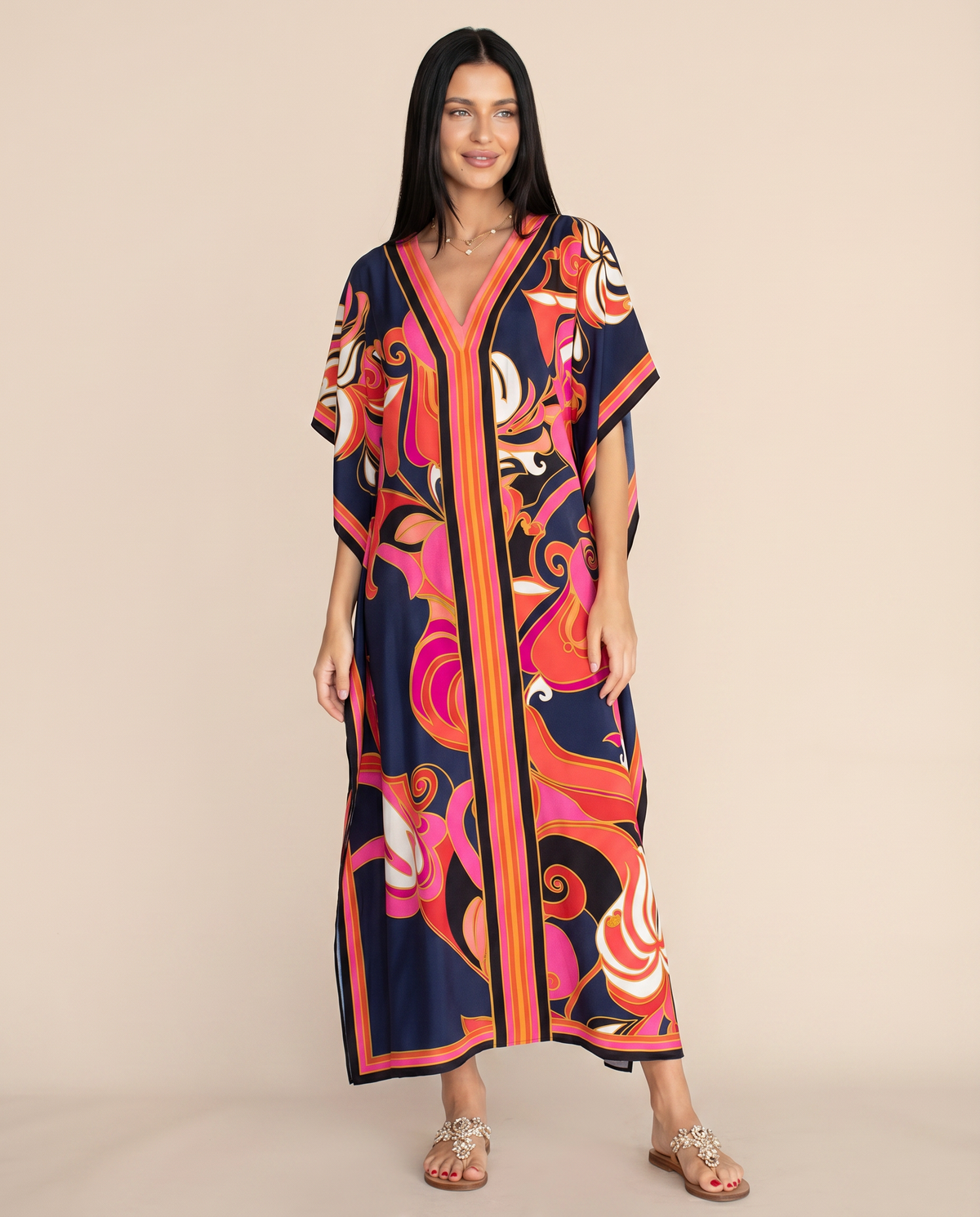Zaria | Women Kaftan Dress Summer Casual Style