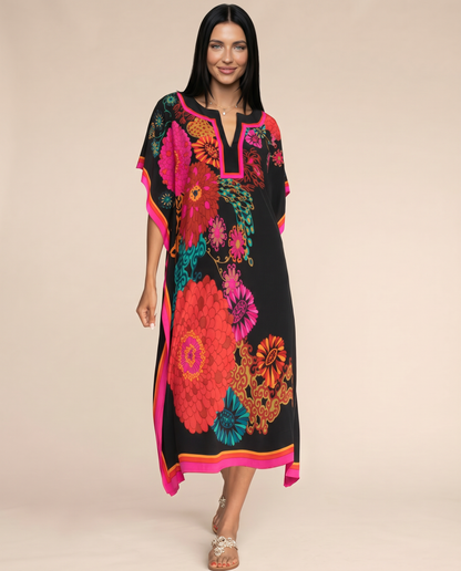 Zaria | Women Kaftan Dress Summer Casual Style