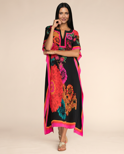 Zaria | Women Kaftan Dress Summer Casual Style