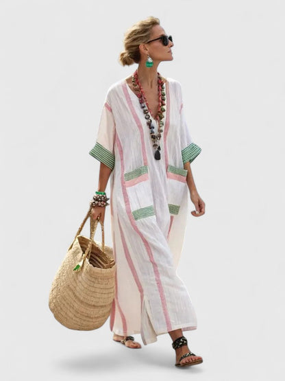 Daralyn | Women Kaftan Maxi Dress with Relaxed Summer Fit