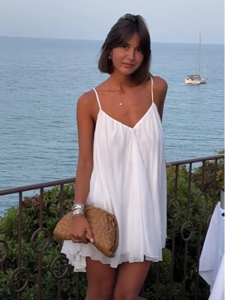 Delanae | Effortless Flowy Mini Dress for Casual Summer Style