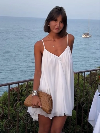 Delanae | Effortless Flowy Mini Dress for Casual Summer Style