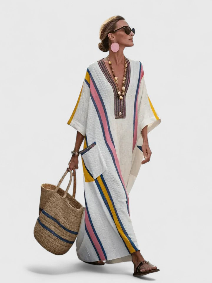 Daralyn | Women Kaftan Maxi Dress with Relaxed Summer Fit