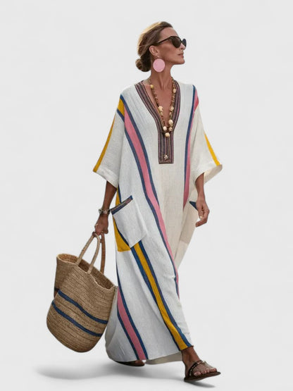 Daralyn | Women Kaftan Maxi Dress with Relaxed Summer Fit