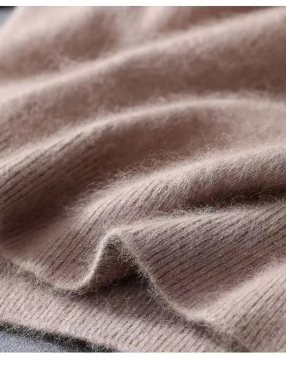 Men's Cashmere T-Shirt - Crew Neck Short Sleeve Tee