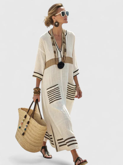 Daralyn | Women Kaftan Maxi Dress with Relaxed Summer Fit