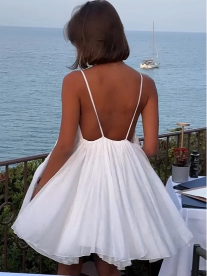 Delanae | Effortless Flowy Mini Dress for Casual Summer Style
