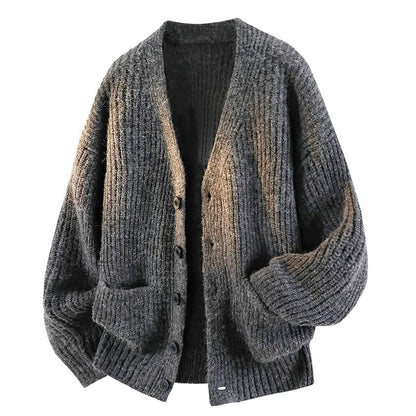 Women V-Neck Cardigan