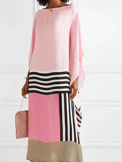 Kallora | Geometric Oversized Dress for Women Summer Wear
