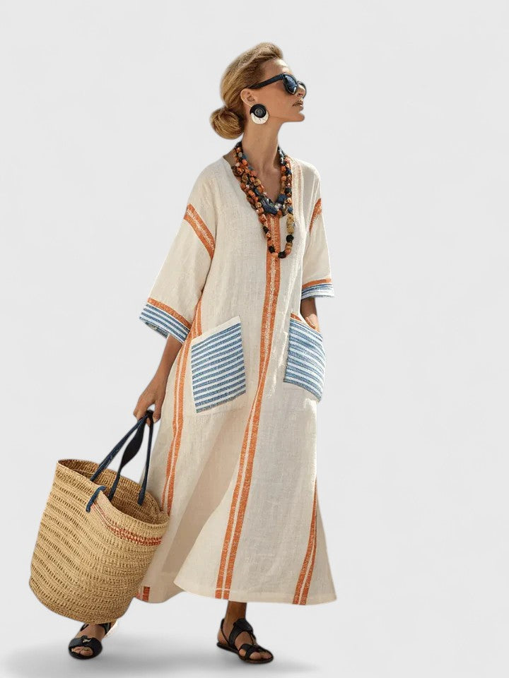 Daralyn | Women Kaftan Maxi Dress with Relaxed Summer Fit
