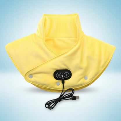 Neck & Shoulder Heating Pad | 3 Heat Levels, Vibration Massage, Carbon Fiber Heat & Auto Shutoff