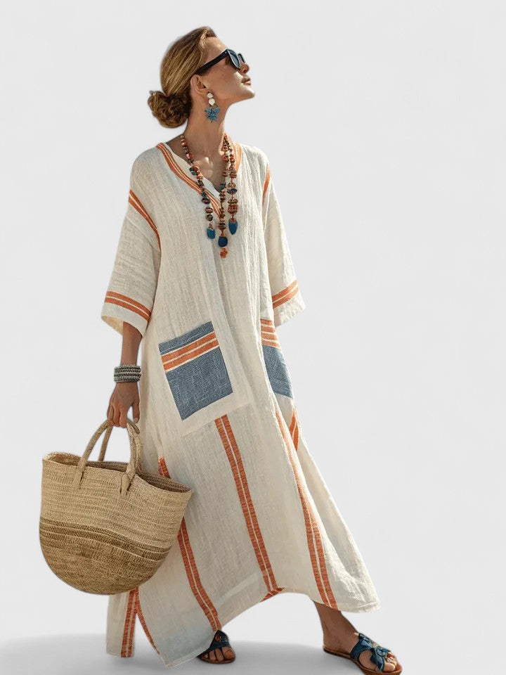 Daralyn | Women Kaftan Maxi Dress with Relaxed Summer Fit