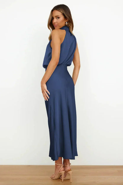 Yavie | Evening Dress Halter Neck with Elegant Design