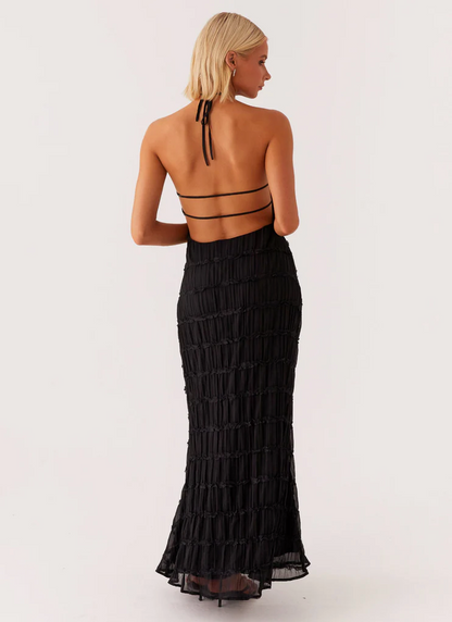 Ivynne | Halter Evening Dress Women with Elegant Design