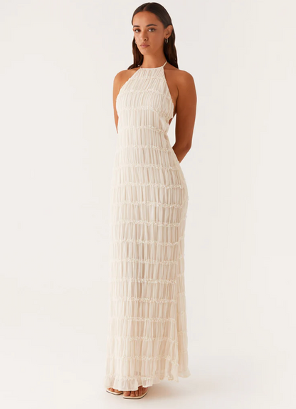 Ivynne | Halter Evening Dress Women with Elegant Design
