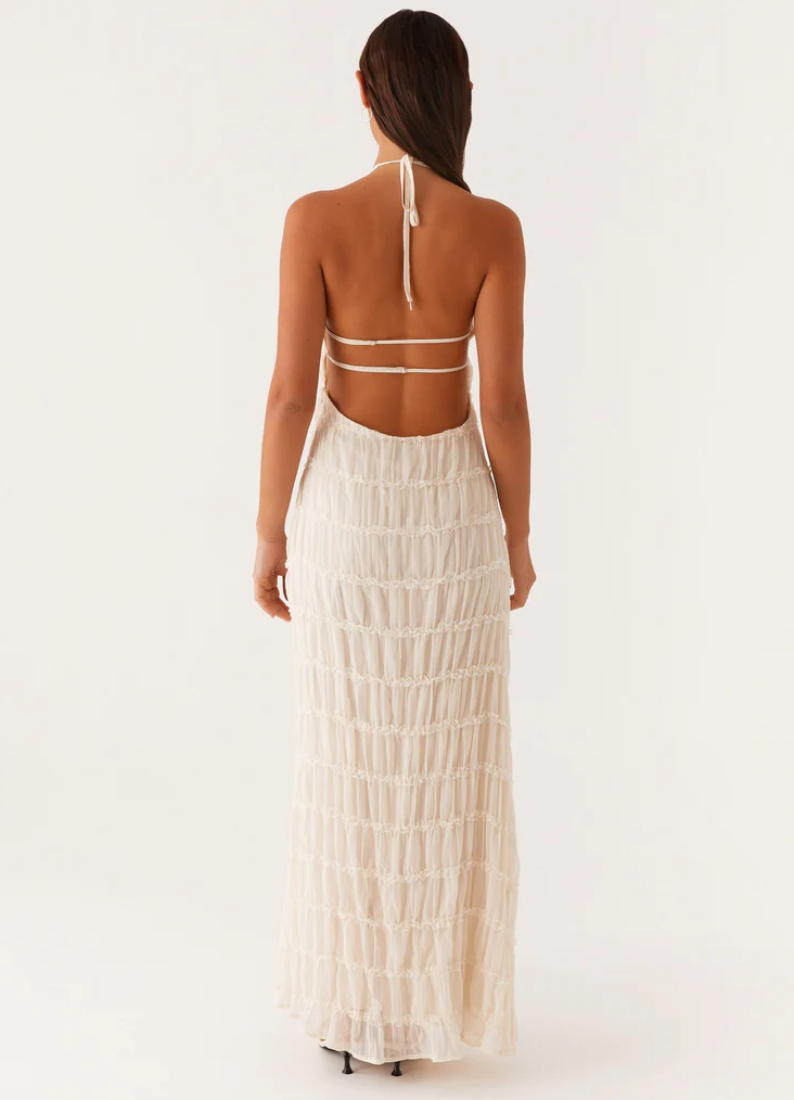 Ivynne | Halter Evening Dress Women with Elegant Design