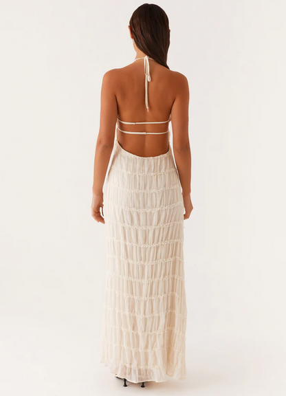 Ivynne | Halter Evening Dress Women with Elegant Design