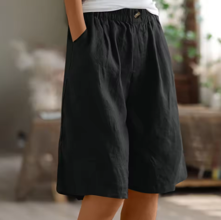 Skylar | Women's Relaxed Summer Shorts with Comfortable Elastic Waist Design