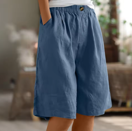 Skylar | Women's Relaxed Summer Shorts with Comfortable Elastic Waist Design