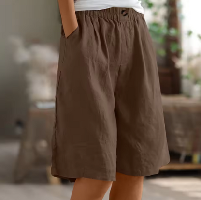 Skylar | Women's Relaxed Summer Shorts with Comfortable Elastic Waist Design