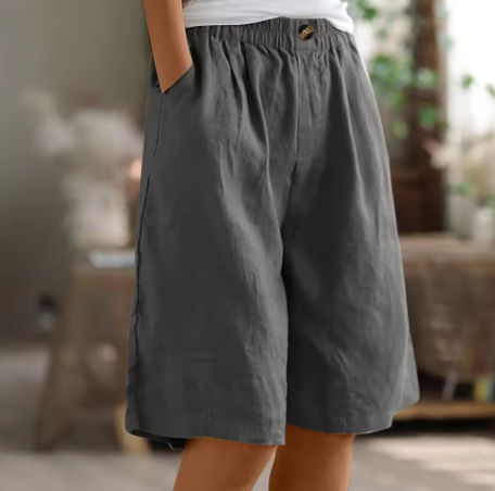 Skylar | Women's Relaxed Summer Shorts with Comfortable Elastic Waist Design
