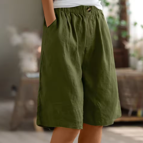 Skylar | Women's Relaxed Summer Shorts with Comfortable Elastic Waist Design