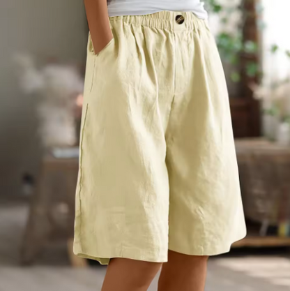 Skylar | Women's Relaxed Summer Shorts with Comfortable Elastic Waist Design