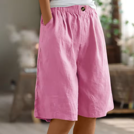 Skylar | Women's Relaxed Summer Shorts with Comfortable Elastic Waist Design